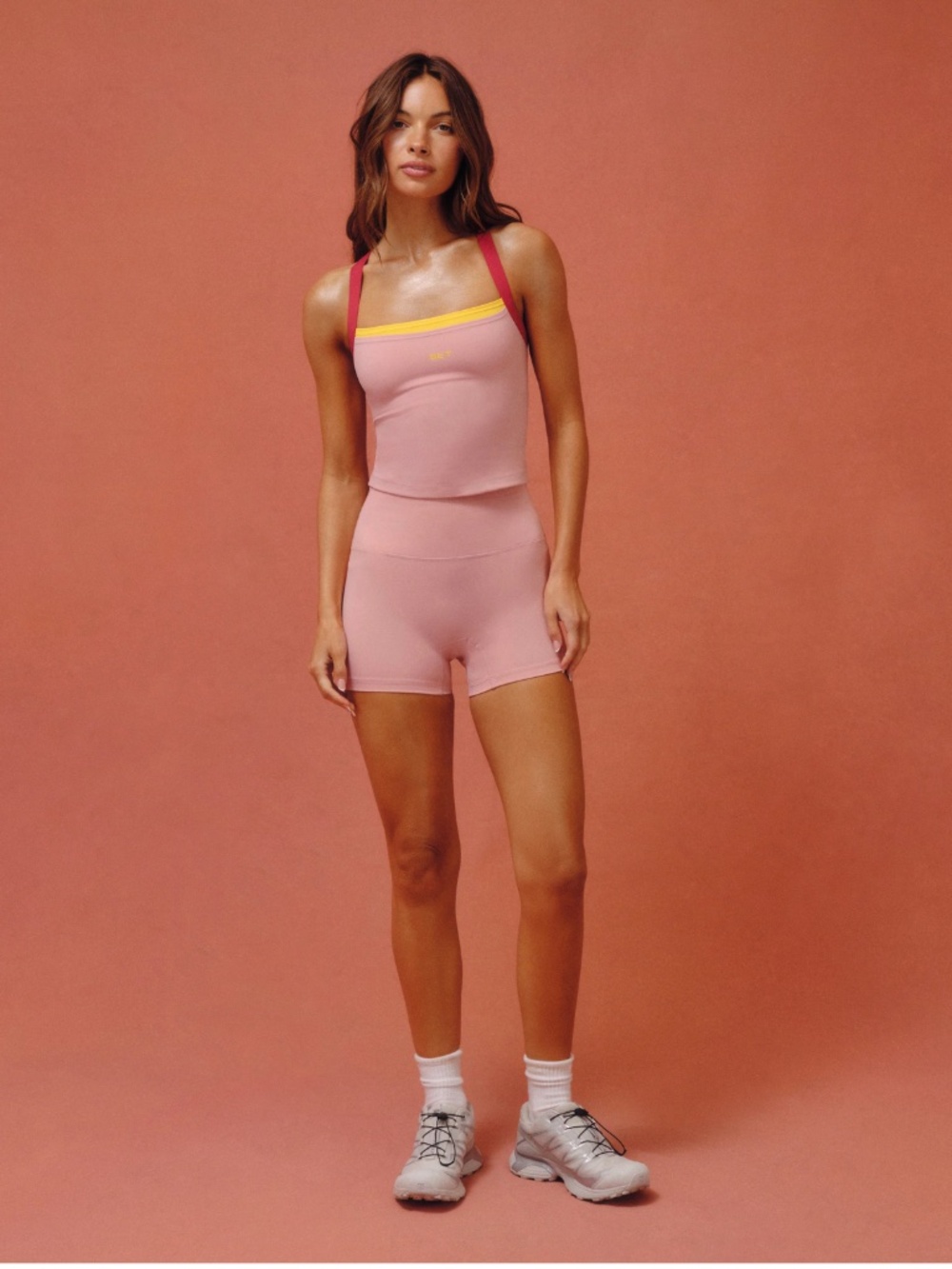Set Active Luxform Lux Studio Tank Sunrise NWT size large - Picture 3 of 5